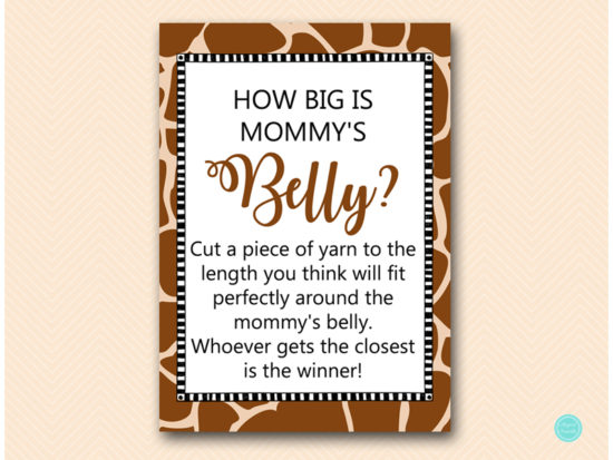 tlc469g-how-big-is-mommys-belly-jungle-giraffe-baby-shower