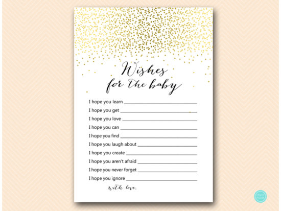 tlc472-wishes-for-the-baby-card-gold-baby-shower-games