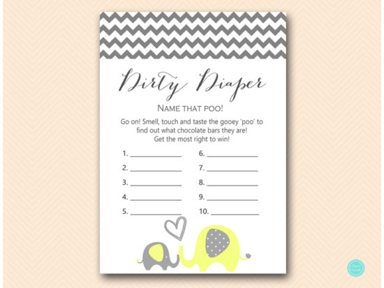 bs473-dirty-diaper-yellow-elephant-baby-shower-game