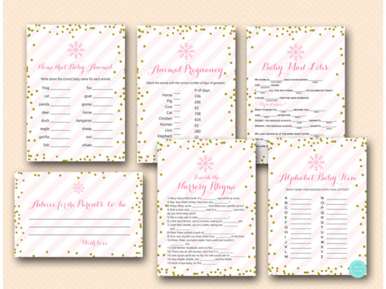 winter-pink-and-gold-baby-shower-game-package-printable-instant-download-tlc464