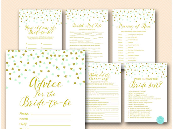 mint-gold-bridal-shower-game-package-download-printable-bs488-bachelorette-hens-party