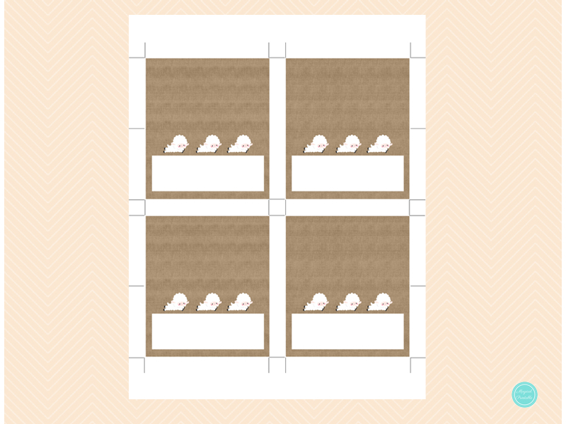 Little Lamb Baby Shower Games Package – Printabell • Express