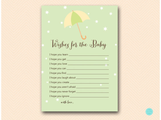 tlc524-wishes-for-baby-card-gender-neutral-umbrella-baby-shower-game