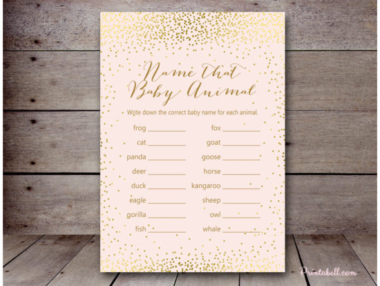 tlc526-animal-baby-names-pink-and-gold-baby-shower-games