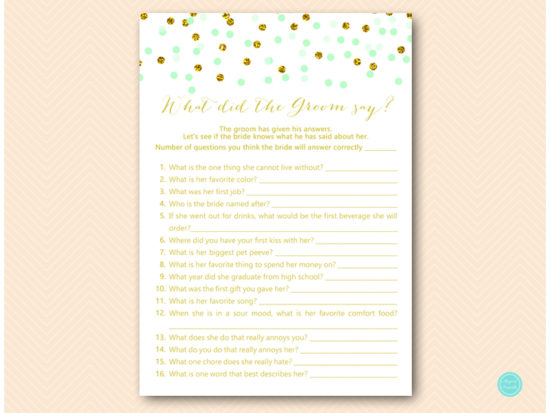 bs534-what-did-groom-say-mint-gold-glitter-bridal-shower-game