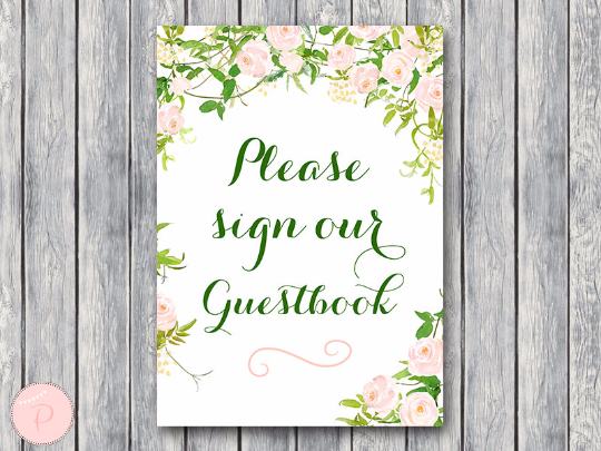 Garden Floral Table Decoration Signs – Printabell • Express