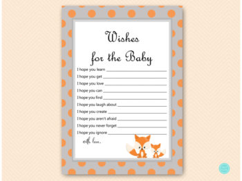 Fox Baby Shower Games Printable – Printabell • Express