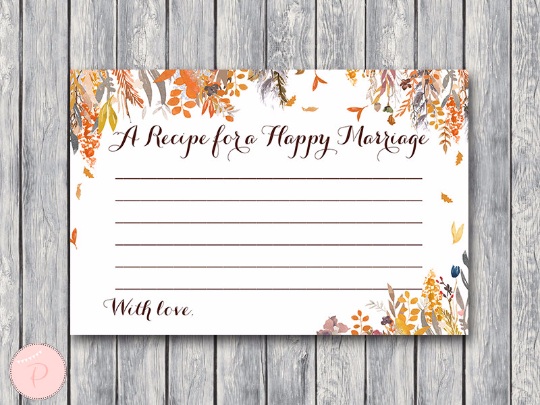 autumn-fall-a-recipe-for-a-happy-marriage-printable-card