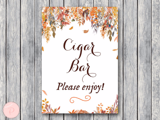 autumn-fall-cigar-bar-sign-instant-download