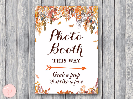 Autumn Leave Table Signs Downloads – Printabell • Express