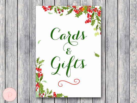 christmas-cards-and-gifts-sign-instant-download