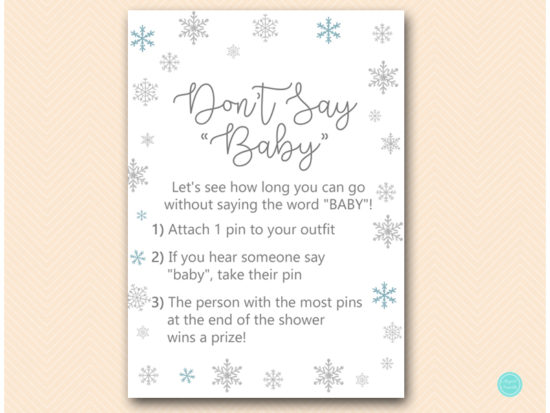 tlc491-dont-say-baby-sign-silver-snowflakes-baby-shower-winter