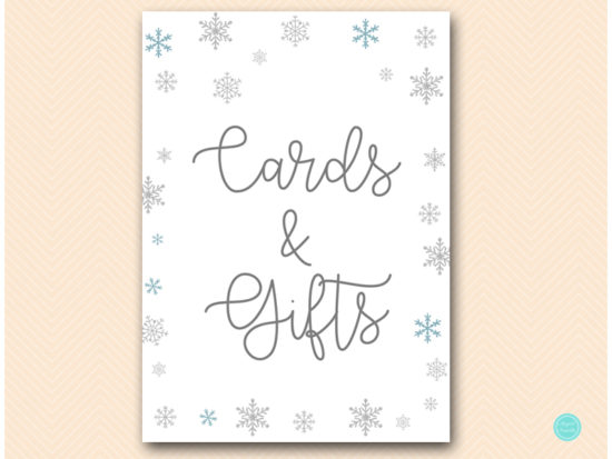 tlc491-sign-cards-gifts-silver-snowflakes-baby-shower-winter