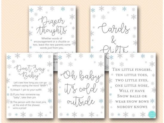 tlc491-winter-snowflake-baby-shower-games-and-signs-baby-its-cold-outside