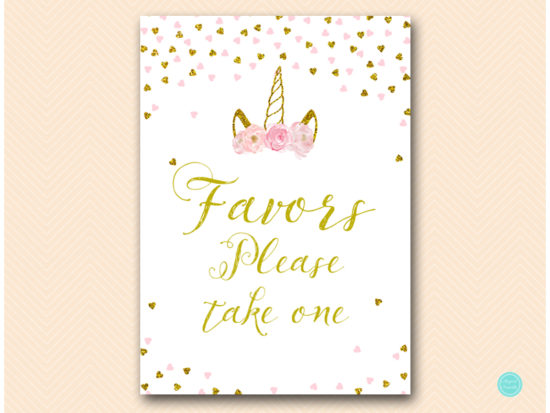 tlc556-sign-favors-pink-gold-unicorn-baby-shower
