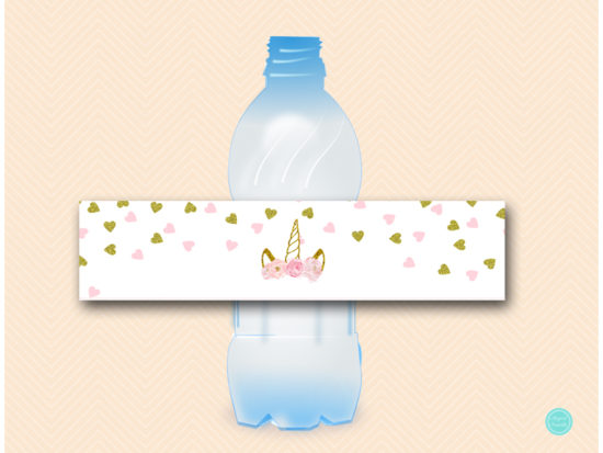 tlc556-water-bottle-label-unicorn-party-printable