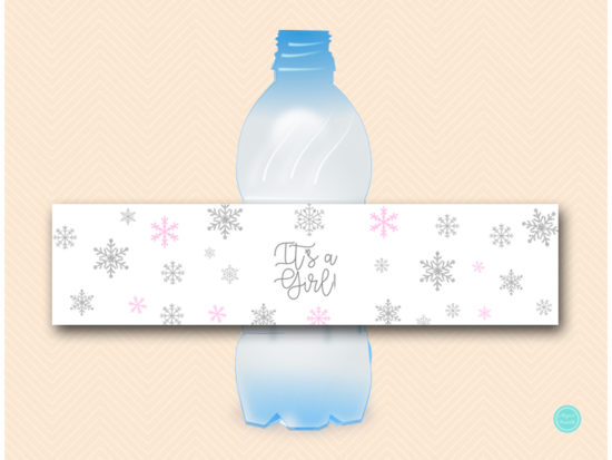 sn491p-water-bottle-labe-its-a-girll-pink-silver-snowflake-baby-shower-waterbottle