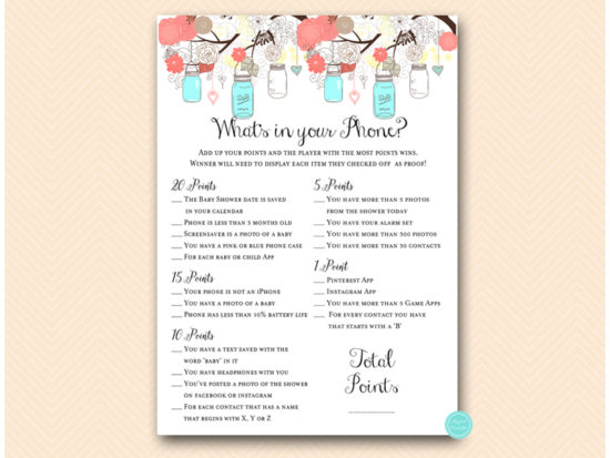 tlc146c-whats-in-your-phone-aqua-coral-baby-shower