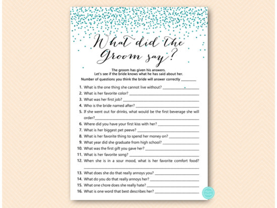 bs472t-what-did-the-groom-say-teal-glitter-bridal-shower-game