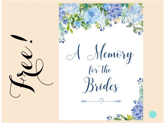 free-memory-for-the-bride-sign