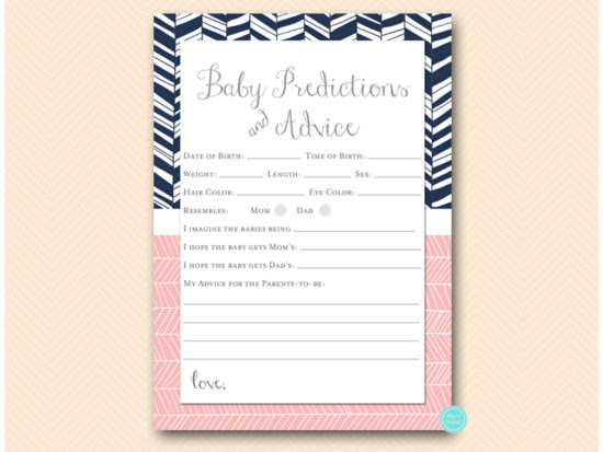 tlc569-twin-advice-and-prediction-pink-navy-boho-tribe-baby-shower