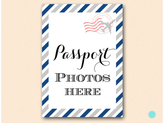travel-themed-party-table-signs-passport-photos-here
