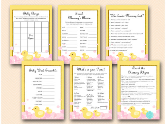 girl-pink-rubber-duck-baby-shower-games-printable-instant-download