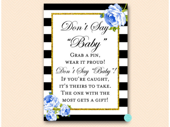tlc162-dont-say-baby-pin-blue-floral-baby-shower-games