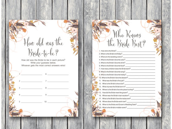 autumn-floral-wedding-shower-games-package-bridal-shower-how-old-who-knows-bride