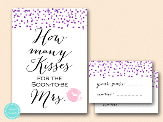 bs424-how-many-kisses-sign-purple-bridal-shower-game