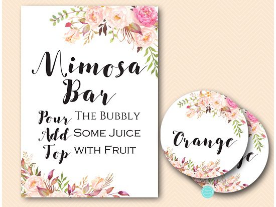 boho-floral-mimosa-bar-with-juice-sign