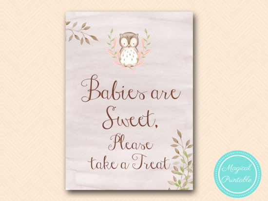 bs401-sign-babies-are-sweet-pink-owl-baby-shower-sign