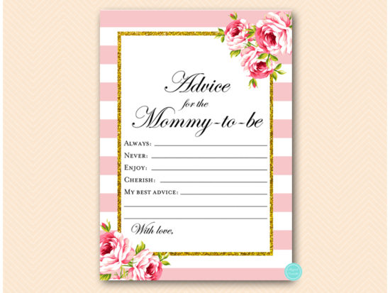 tlc50-advice-for-mommy-card-pink-gold-baby-shower-game