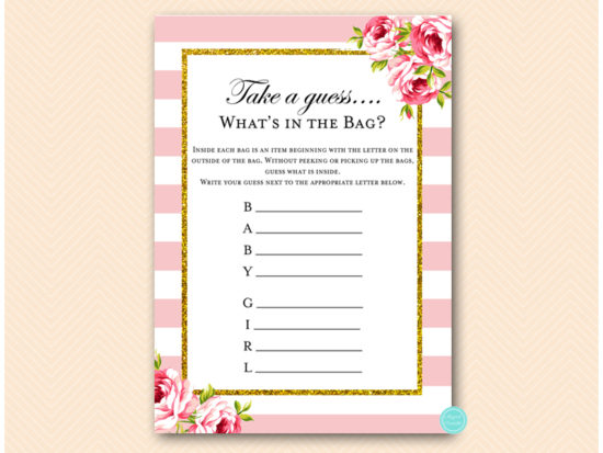 tlc50-whats-in-the-bag-babygirl-pink-gold-baby-shower-game