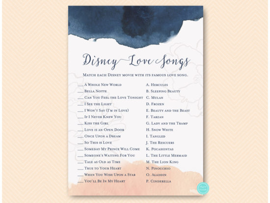 bs625b-disney-love-song-match-trendy-watercolor-bridal-shower-games