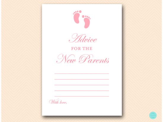 tlc593-advice-for-new-parent-pink-girl-baby-shower