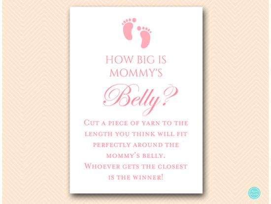 tlc593-how-big-is-mommys-belly-pink-girl-baby-shower