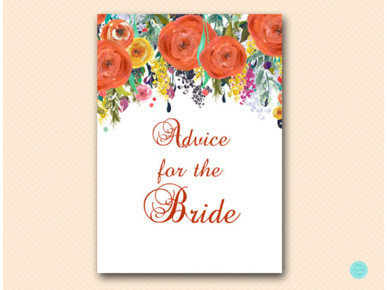 bs451-advice-for-bride-sign-autumn-fall-in-love-bridal-shower-game