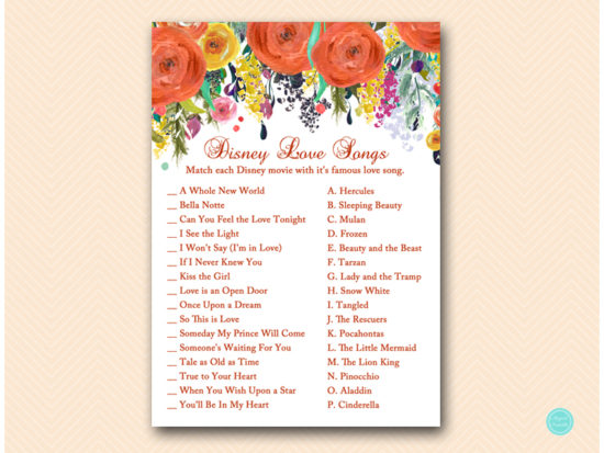 bs451-disney-love-song-match-autumn-fall-in-love-bridal-shower-game