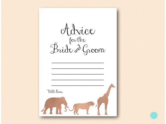 bs452r-advice-for-bride-groom-card-rose-gold-safari-jungle-animal