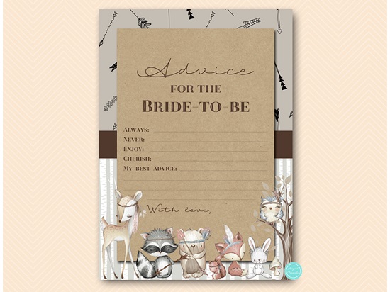 bs645-advice-for-bride-card-boho-woodland-bridal-shower