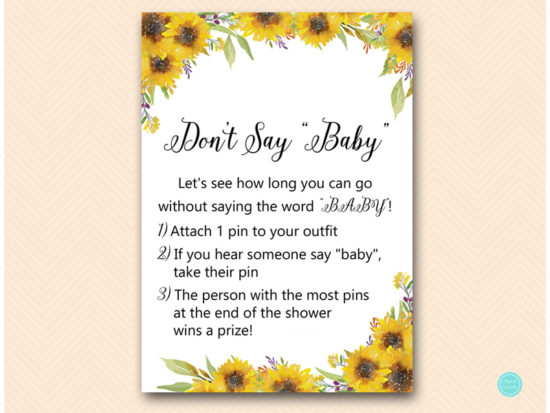 tlc537-dont-say-baby-sign-spring-sunflower-baby-shower