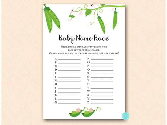 tlc634-baby-name-race-twins-peas-in-pod-baby-shower-games