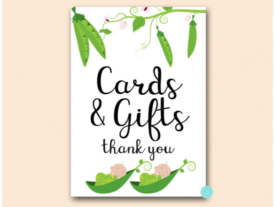 tlc634-sign-cards-gifts-twins-peas-in-pod-baby-shower