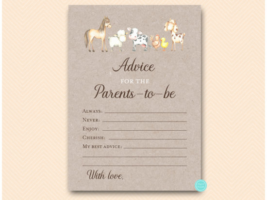 tlc644-advice-for-parents-card-farm-animals-baby-shower-game