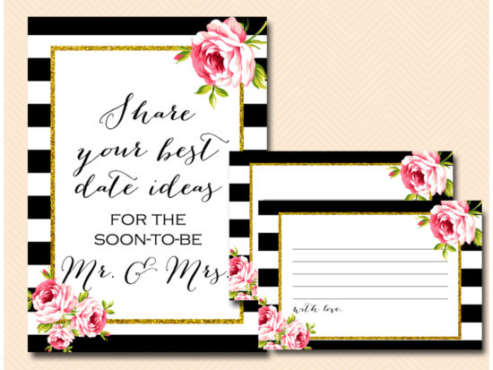 gold-and-black-share-your-best-date-idea-for-soon-to-be-mr-mrs-sign-and-cards