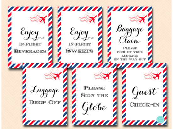 red-and-navy-blue-travel-themed-bridal-shower-decoration-signs-printable