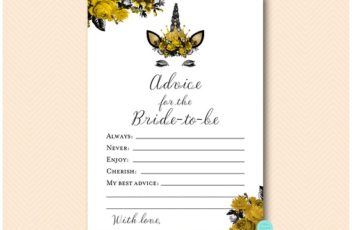 bs570-advice-for-bride-card-gold-black-unicorn-bridal-shower