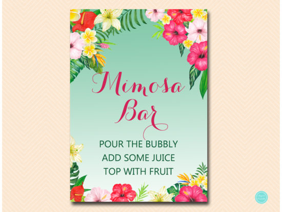 sn650-sign-mimosa-bar-tropical-luau-bridal-wedding-table-signs