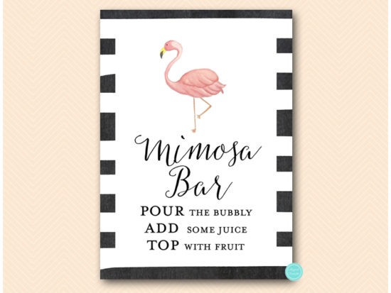 sn651-sign-mimosa-bar-flamingo-bridal-shower